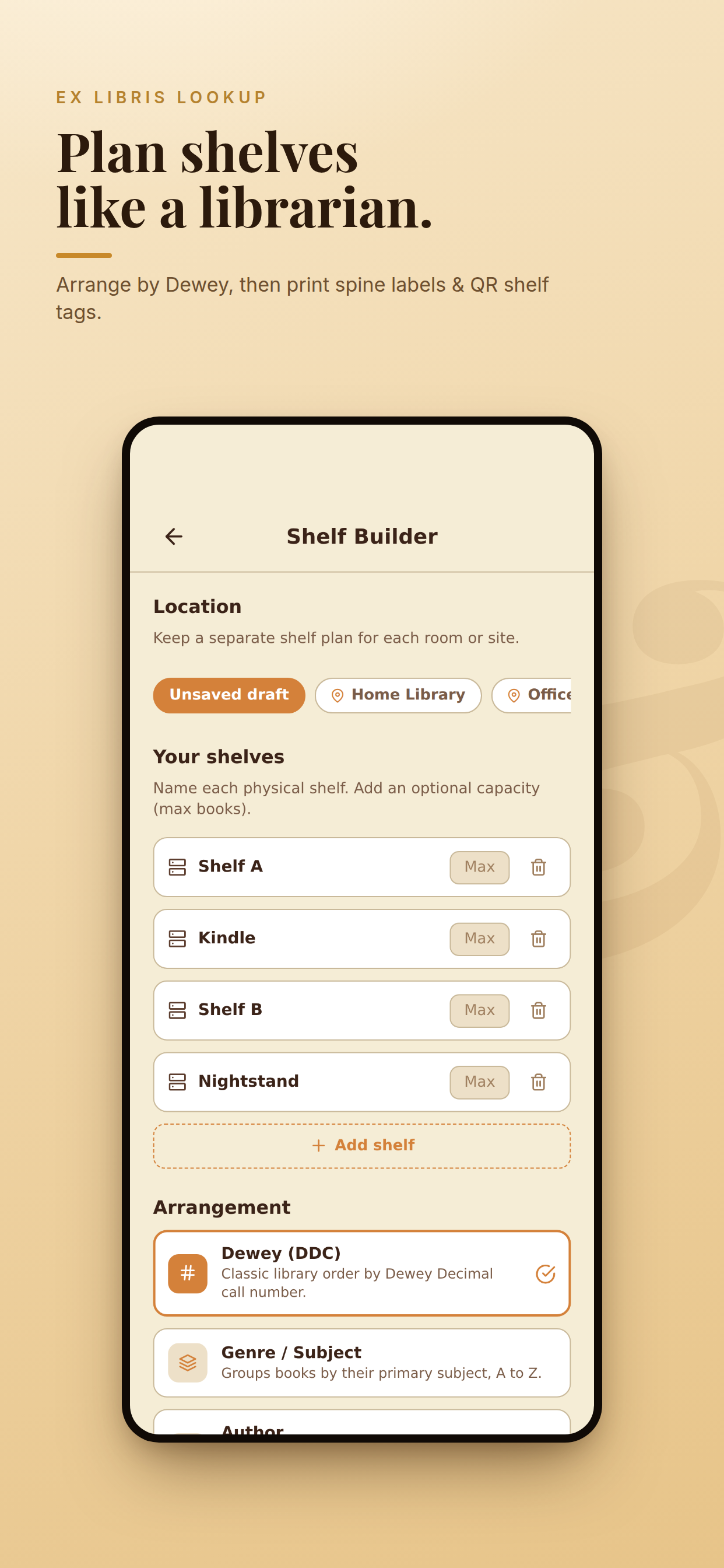Ex Libris Lookup screenshot 2