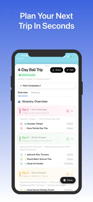 LetsGo – AI Travel Planner screenshot 4