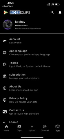 IndeeClips screenshot