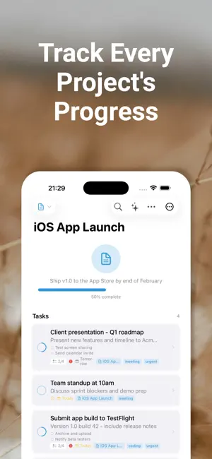 Elegant Tasks: To-Do List screenshot 2