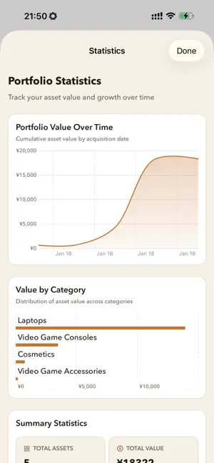 Ownventory screenshot 4