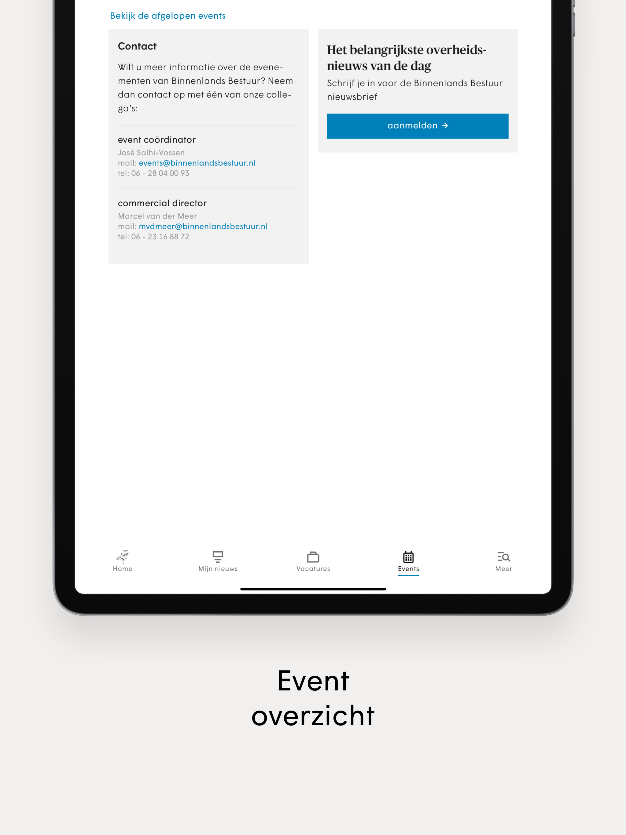 Binnenlands Bestuur Nieuws App screenshot 12