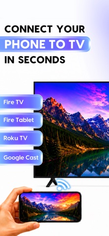 Screen Mirror & Cast to TV iPhone screenshot