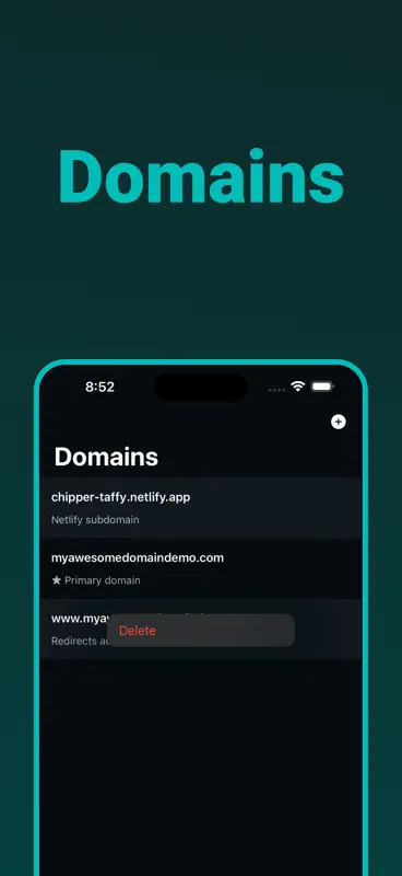 Dashify for Netlify.com screenshot 9 of 9