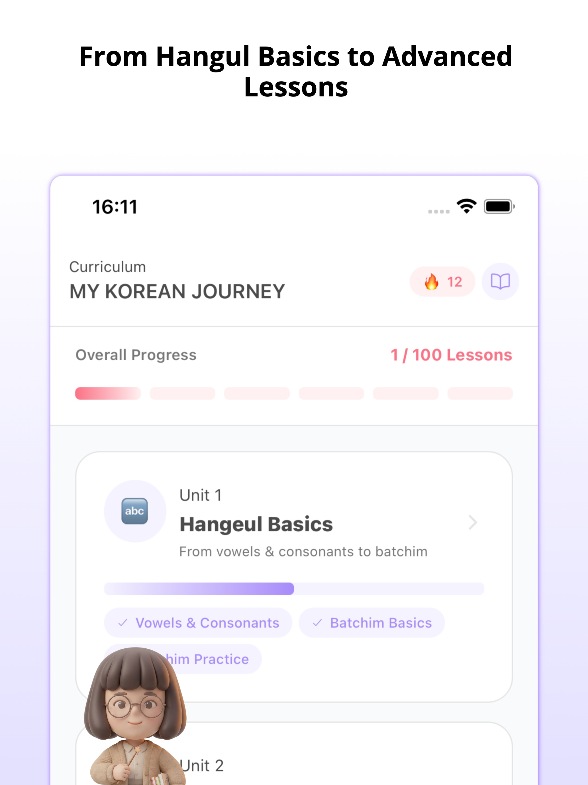 Patattumi — AI Korean Tutor screenshot 11