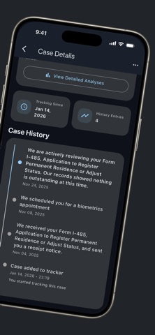 Immigration Case Tracker Screenshot 3 of 10