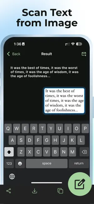 Image to Text: Scan to Convert screenshot 3