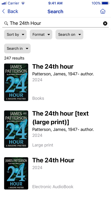 Dakota County Library Screenshot