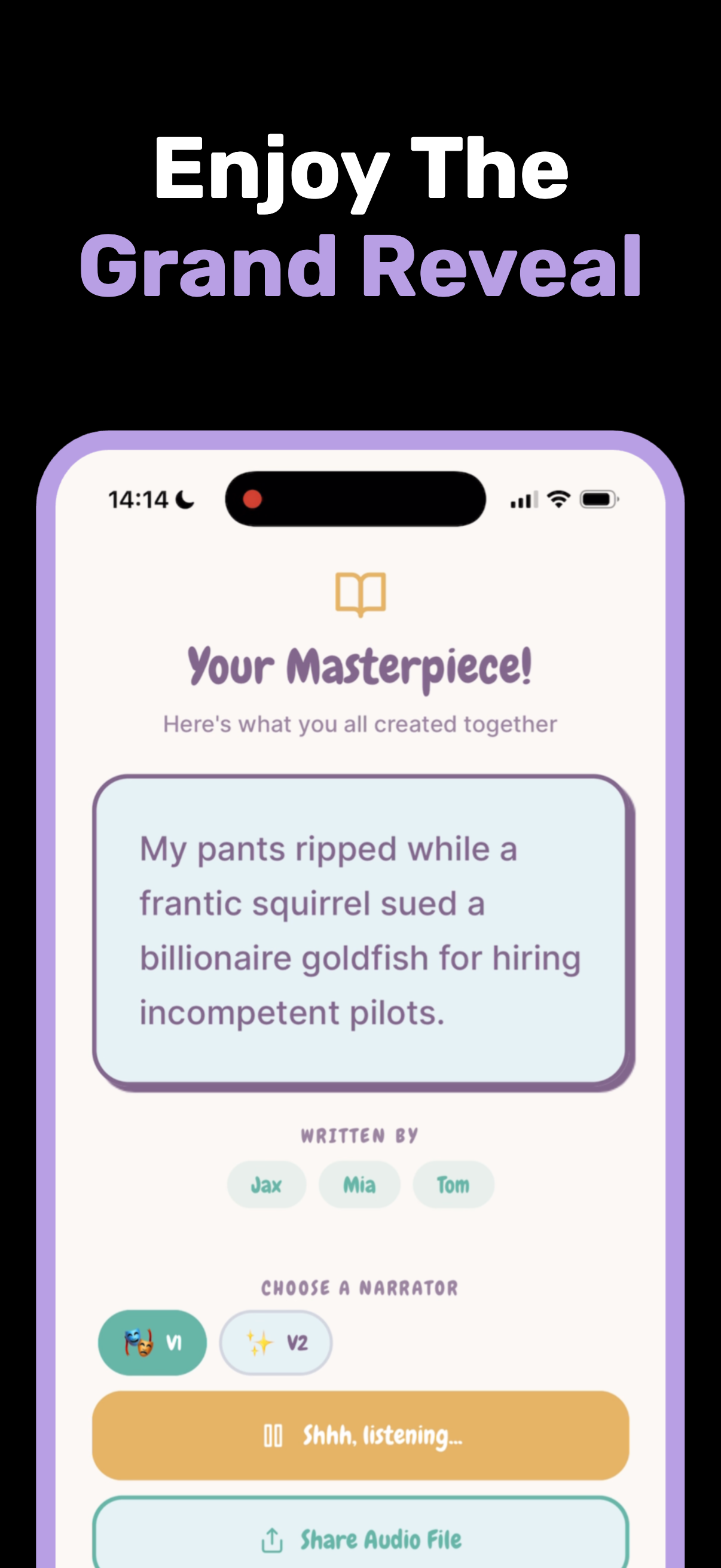 Exquisite Corpse: Story Stitch