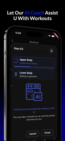 Gym Rank: AI Workout Tracker iPhone screenshot