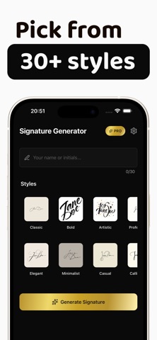 AI Signature Maker: Generator! Screenshot 2 of 5