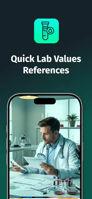 Quick Lab Values Reference screenshot 1