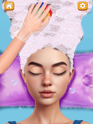 Barber Style Hair Trim Game iPad screenshot