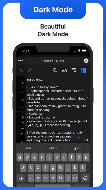Text Editor. screenshot 5 of 6