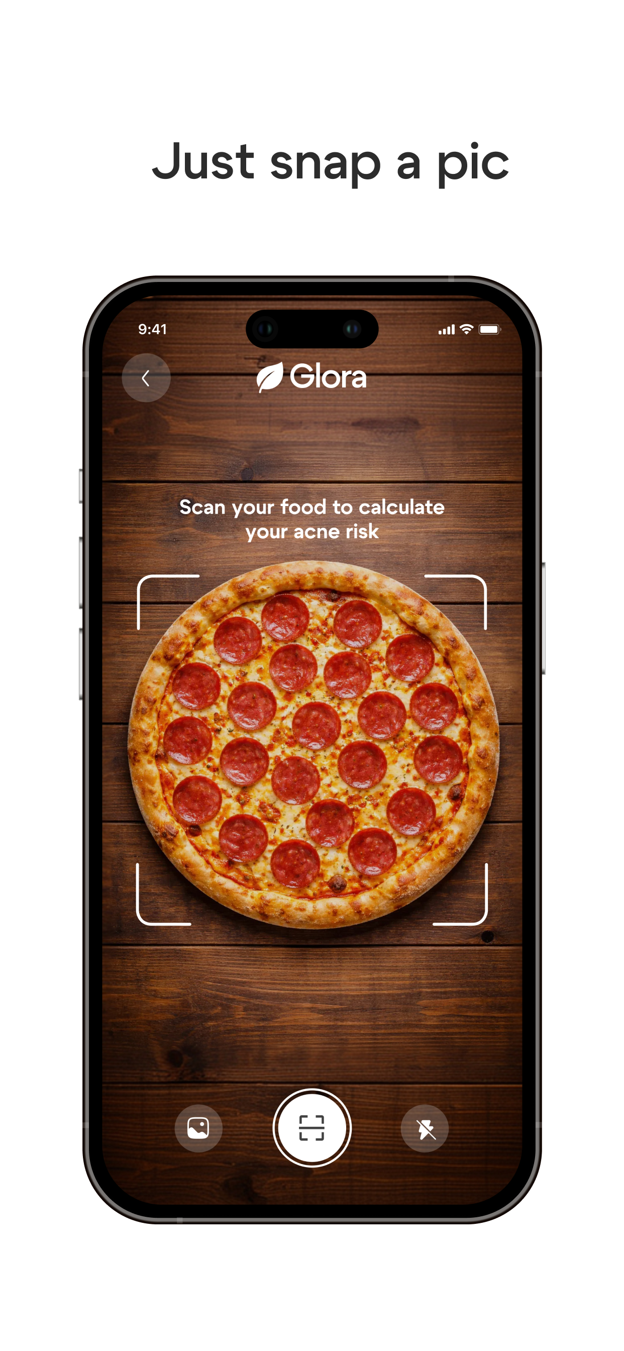Glora: Acne Food Scanner