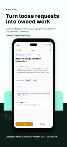 Agiflow: AI Project Board iPhone screenshot