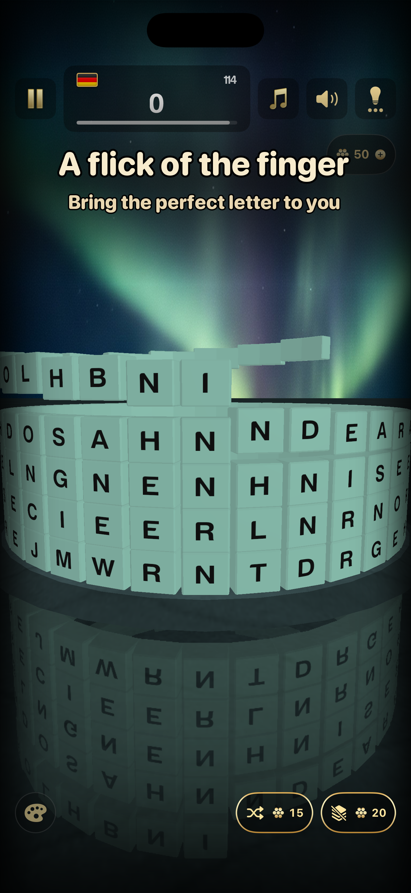WordRing: 3D Word Puzzle screenshot 2