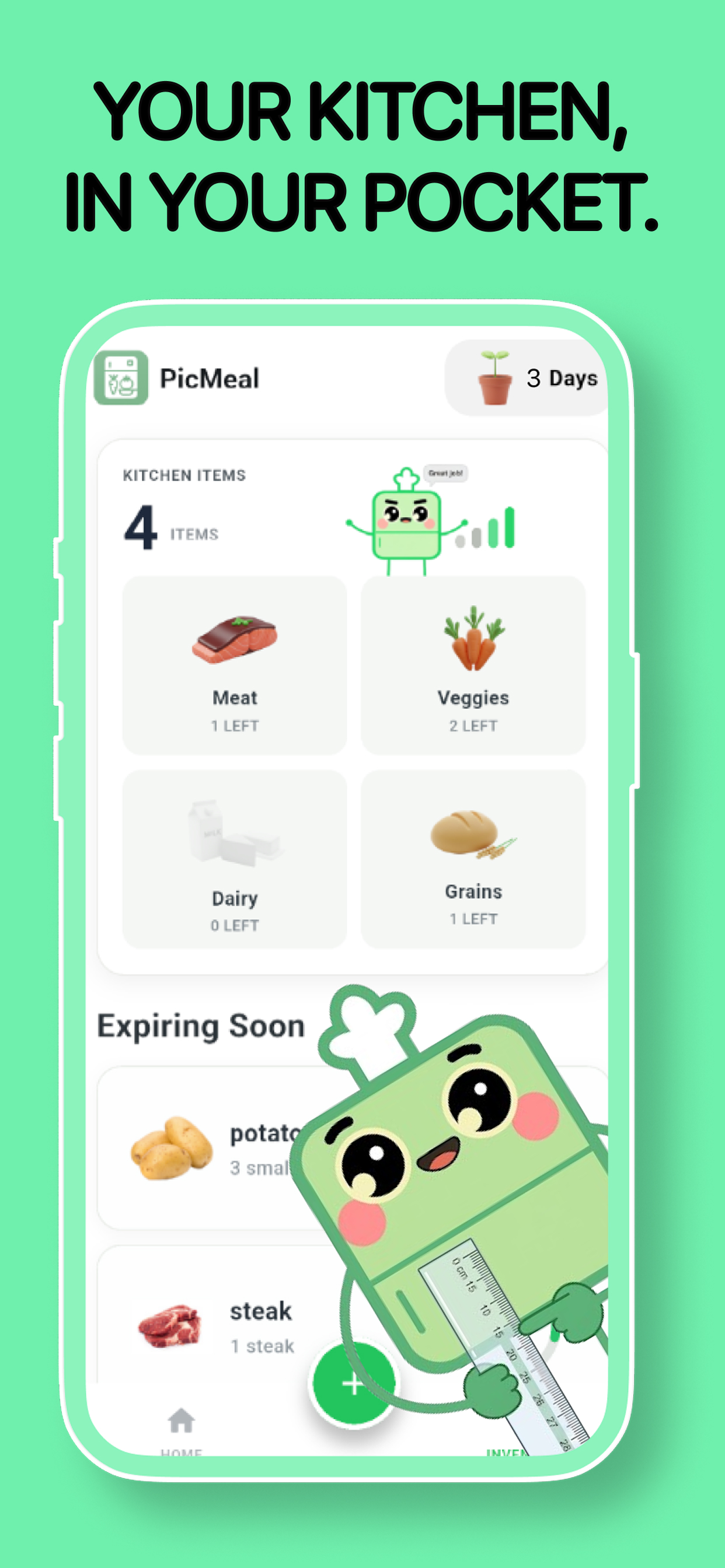PicMeal: Instant Meal Planner