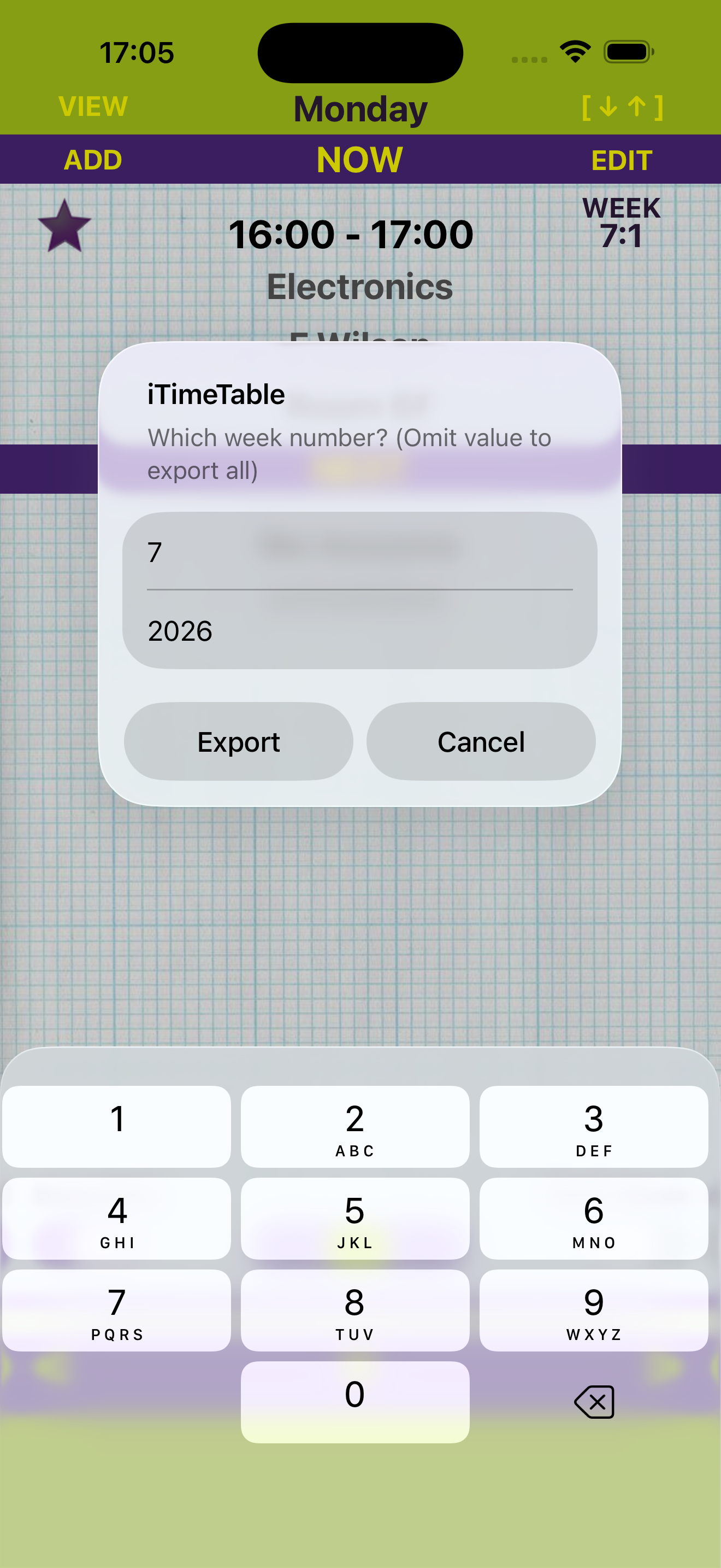 iTimeTable screenshot 9