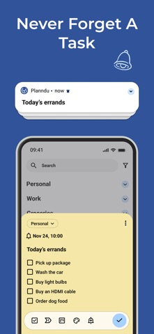 Planndu: To Do List & Notes Screenshot 3 of 8