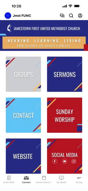 Jamestown First UMC screenshot 1
