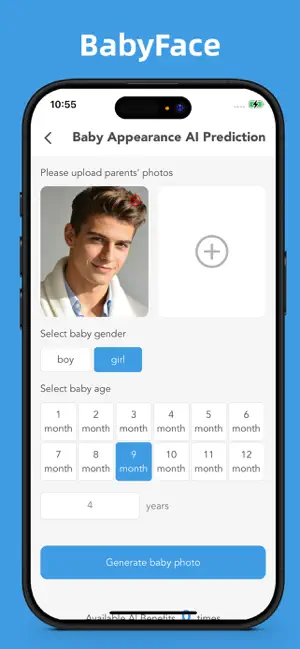 BabyFace AI: Baby Generator screenshot 1