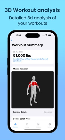 Gym Workout Tracker IronInsigh screenshot