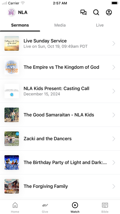 App screenshot