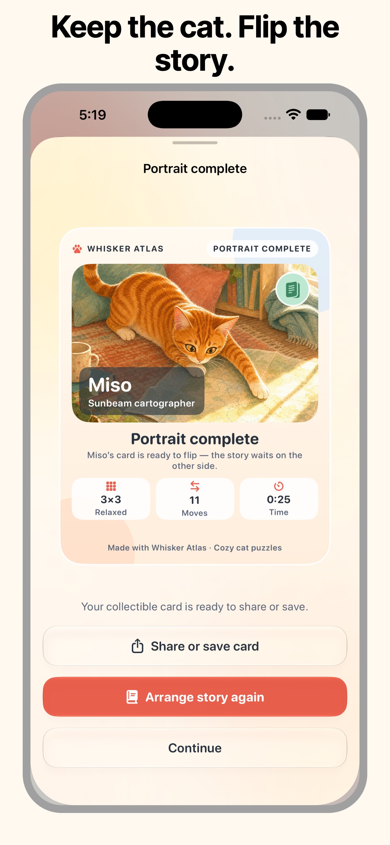 Screenshot 4 of Whisker Atlas Cat Jigsaw Photo