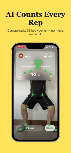 BeBetter - AI Workout Trainer screenshot 1