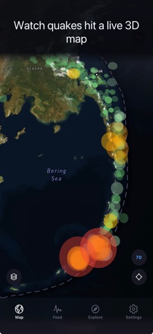 Tremor - Earthquake Tracker screenshot