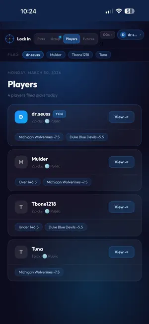 Lock-In Picks screenshot 1