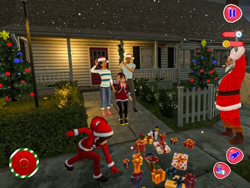 Santa Claus Happy Christmas iPad screenshot
