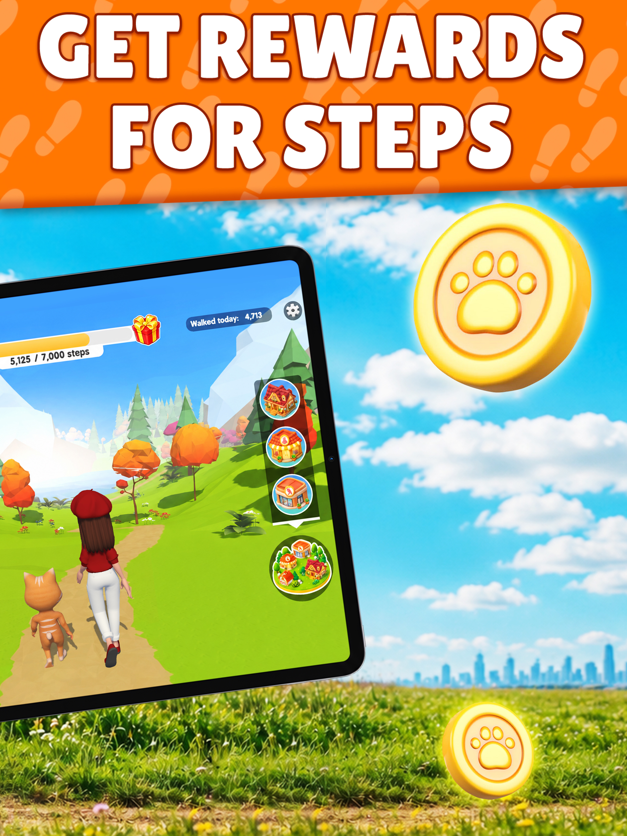 Joy Walk: Step Counter Game screenshot 10
