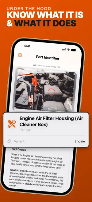Auto Parts Identifier: PartsIQ screenshot 3