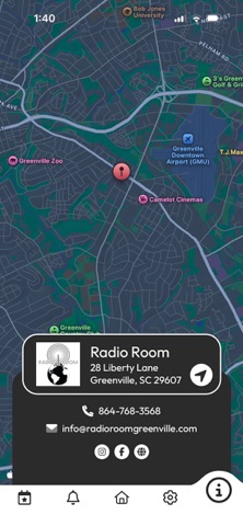Radio Room Greenville iPhone screenshot