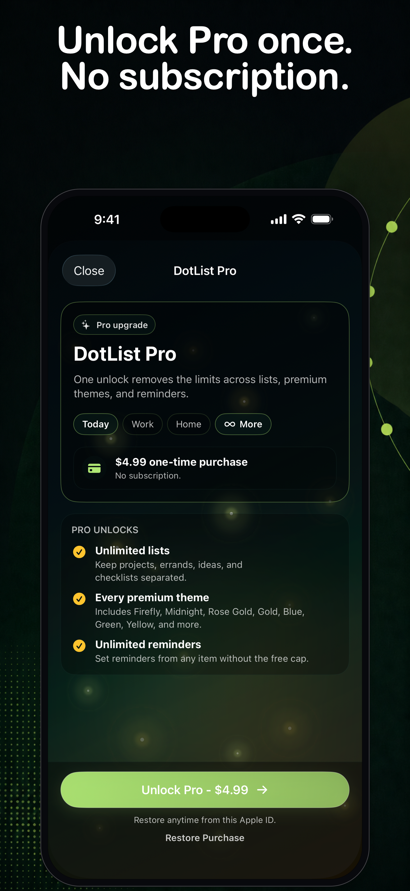 DotList screenshot 8