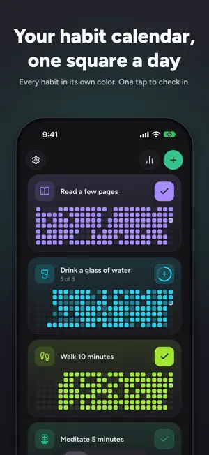 Kept: Habit Tracker & Streaks screenshot 1
