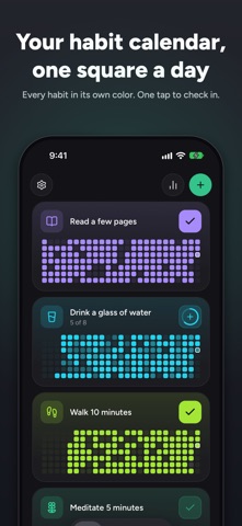 Kept: Habit Tracker & Streaks Screenshot 1 of 6