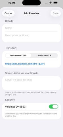 DNSSEC screenshot
