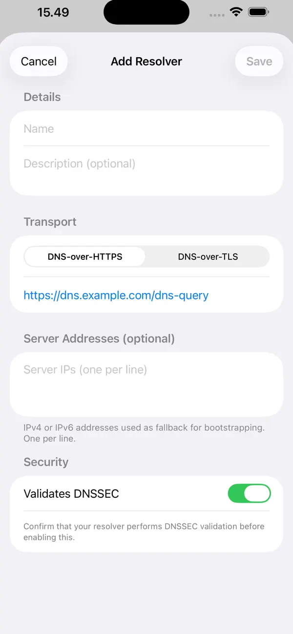 Screenshot #3 pour DNSSEC