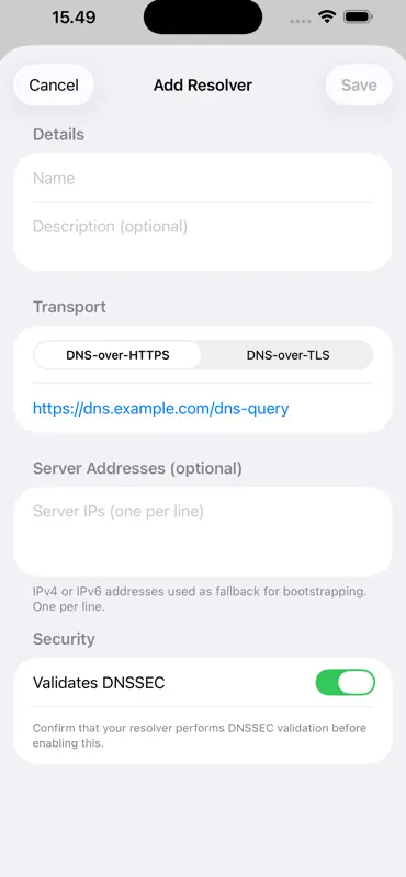 DNSSEC screenshot 3 of 3