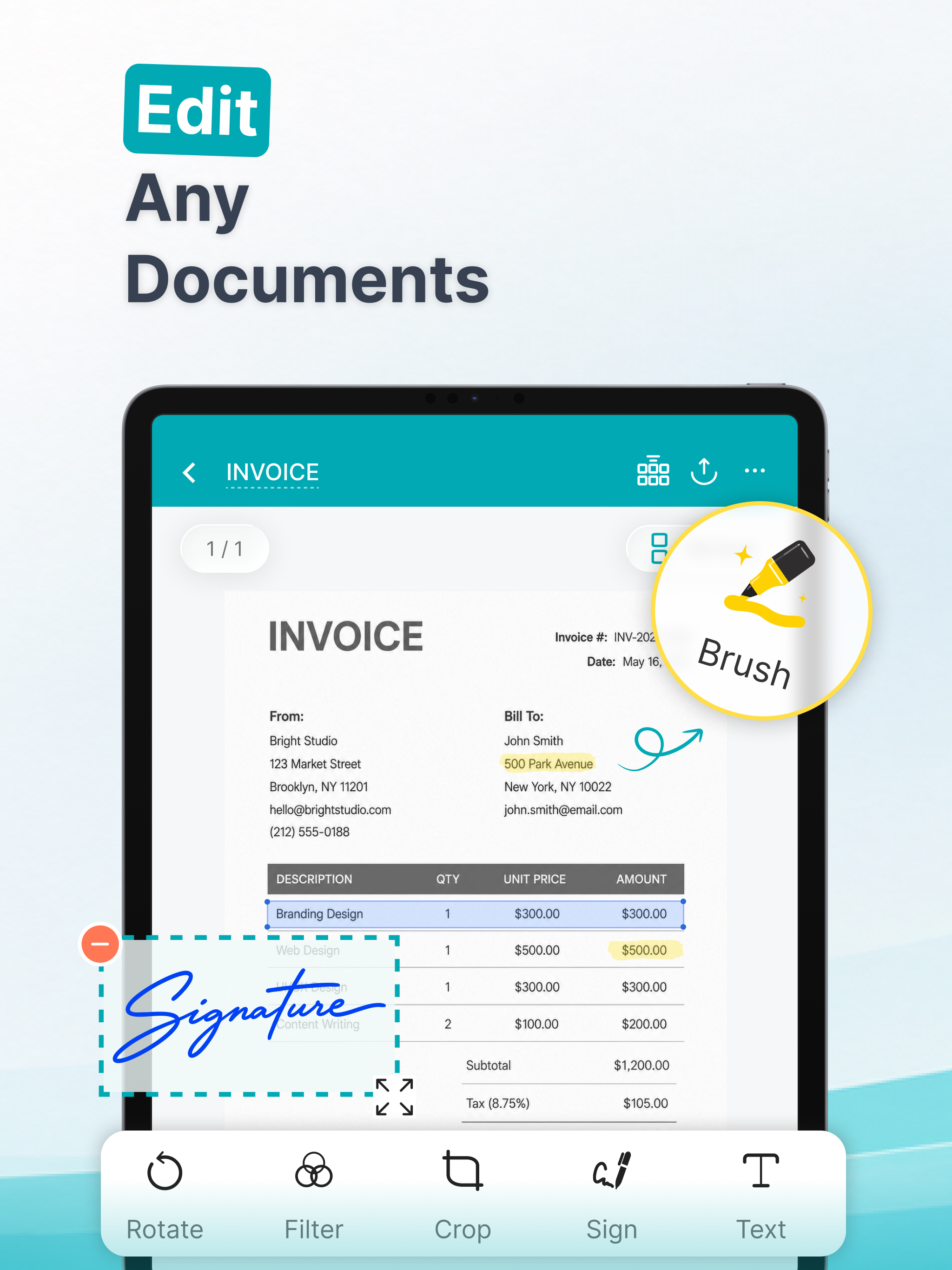 PanDoc - PDF Scanner & Editor screenshot 11