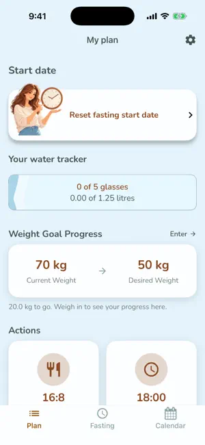 Wow Intermittent Fasting screenshot 1