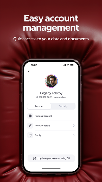 Screenshot 2 of Yandex ID — Sign-in & Accounts App