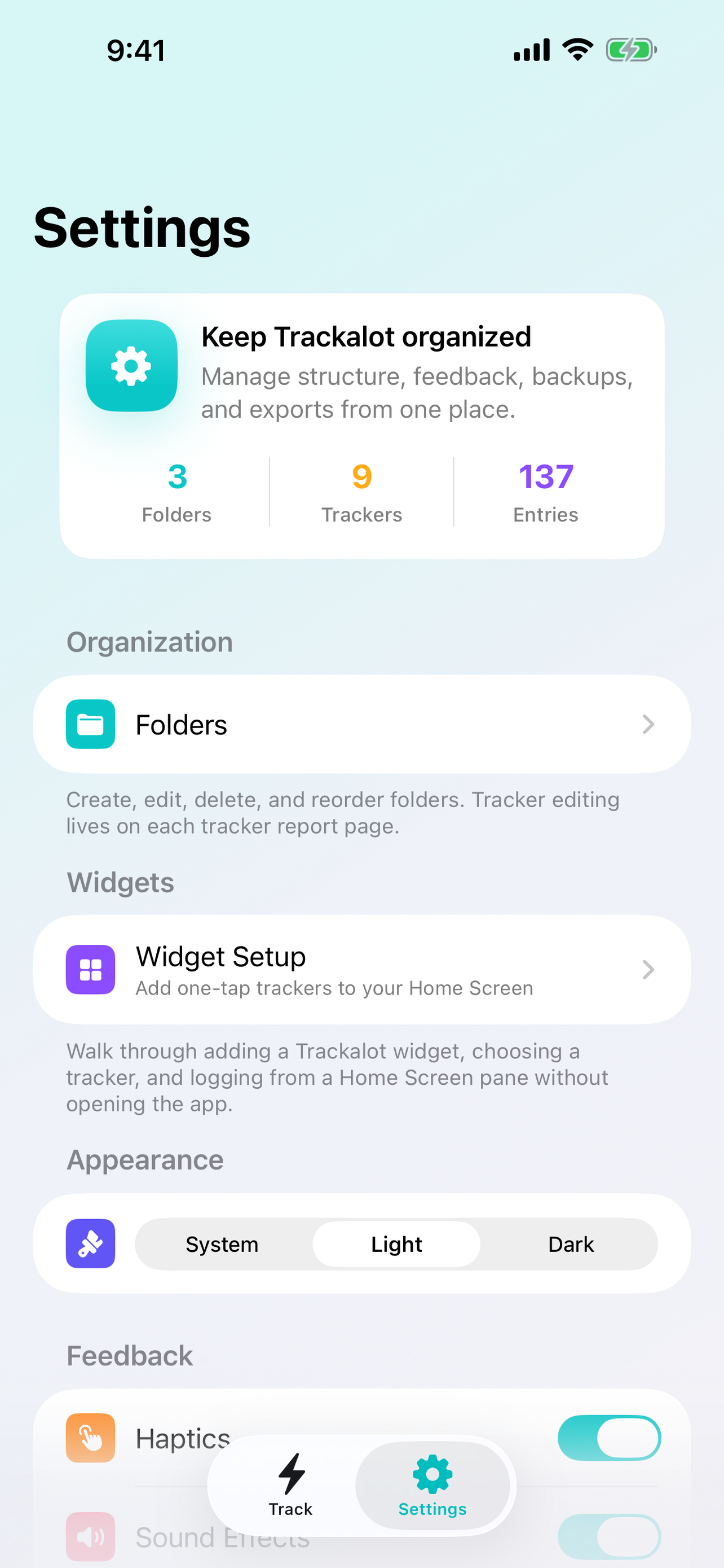 Trackalot screenshot 6