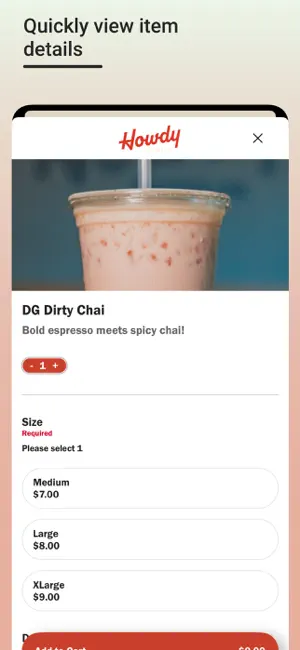 Howdy Coffee screenshot 4