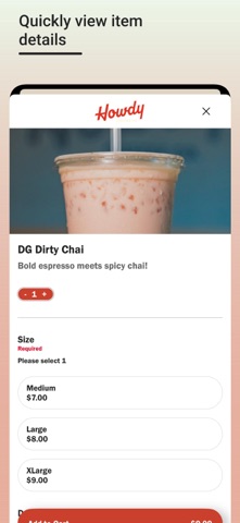 Howdy Coffee Screenshot 4 of 4