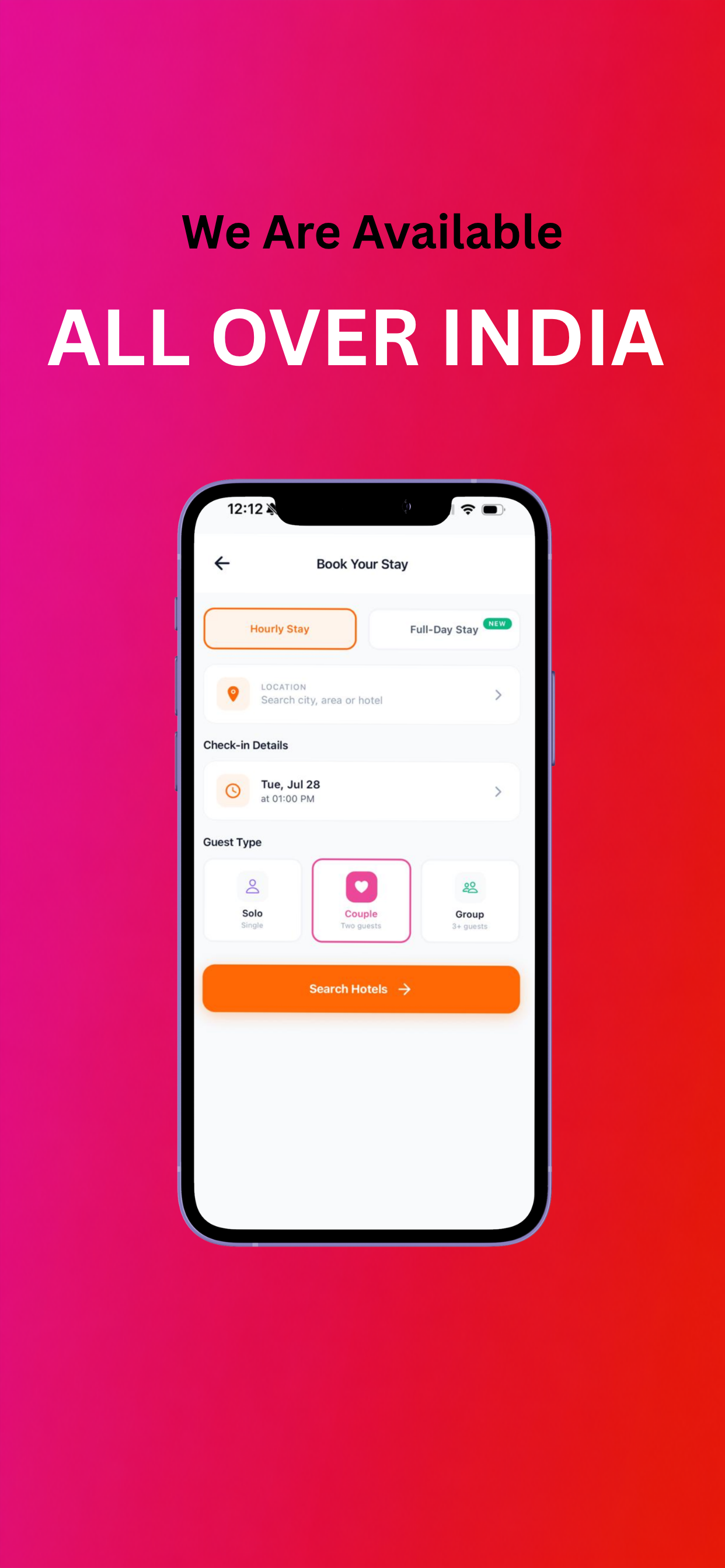 Hourly Rooms: Hourly Hotel App screenshot 6