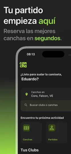 Screenshot von Cancha - Reserva Tu Jugada auf dem iPhone 1
